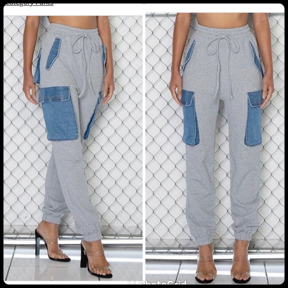 Rehab Pants - Denim/joggers